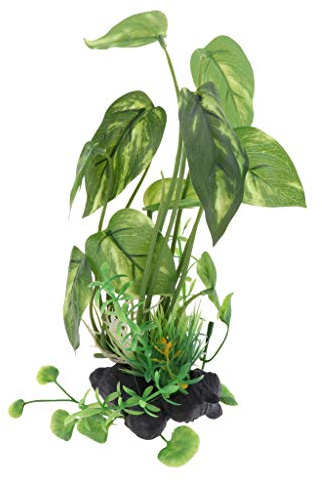 perfk Piante Plastiche a, Terrario, Vasche per Rettili Decorazione Domestica, 22 Centimetri