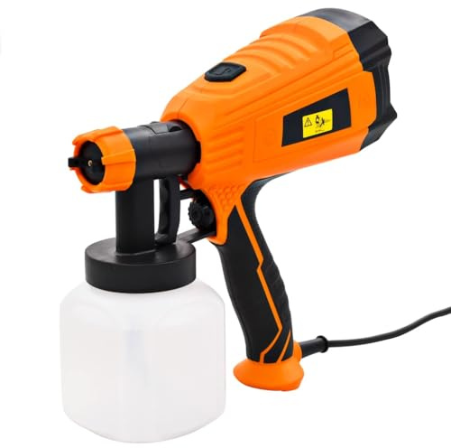 vidaXL Pistolet à Peinture électrique et 3 Tailles de Buses 500W 800ml