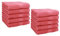 Betz 10 Stück Seiftücher Seiftuch Seiflappen Set Premium 100% Baumwolle Seiflappen Set Größe 30 x 30 cm (Himbeere)