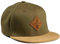 Soulbuddy Kinder Cap – Unisex Kinderkappe – Schirmmütze für Jungen & Mädchen – Trendiger Sonnenhut für Outdoor & Freizeit Olivgrün – Größe S