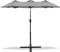 MaxxGarden Doppel-Sonnenschirm - 300 x 150 cm – Rechteckig – Aluminium - Bespannung Polyester – Schwenkbar - Anthrazit