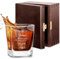 Maverton Universal Whiskey Glass - Personalised Tumbler for Whiskey, Bourbon and Scotch - Drinking Glass Cup - Personalised Whisky Gift for Men - Birthday Gift idea - Thank You