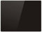 Kalia Radiateur électrique noir à inertie sèche bloc CERAMIQUE + facade VERRE écran LCD 1000W GLASS Norme NF