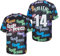 LEGEND 8 LEGACY24 #14 The Fresh Prince of Bel Air Academy Baseballtrikot für Herren, Schwarz, Mittel