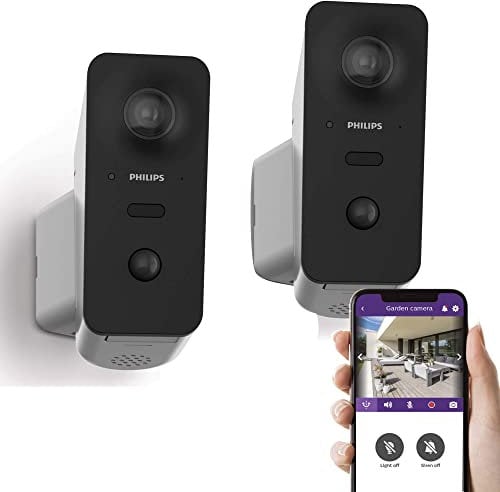 Philips - Lot de 2 caméras extérieur Philips WelcomeEye View