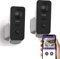 Philips - Lot de 2 caméras extérieur Philips WelcomeEye View