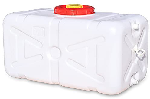 Jericane Eau Blanche 25 litres Baril d'eau Minérale Porteur d'eau avec Robinet d'eau Seau Pompe pour Réservoir De Stockage d'eau Seau en Plastique d'eau sans Bpa