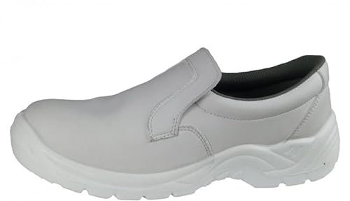 Hurry Jump Chaussure de sécurité Cuisine Blanche Type Mocassi Usage Chaussure Agro Alimentaire Chaussure Cuisine Chaussure Chef Cuisine Pointure 44
