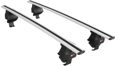 Apline Kompatibel mit Hyundai i20 III (BC3) 2020-2025 ACE-4 Relingträger Dachträger Auto Gepäckträger Grau Aluminium 2 Stangen