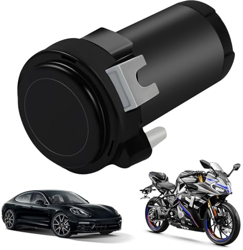 MaxAwe Compresor de aire de 12 V 150 dB, motor de coche, minibomba de aire para bocina de aire universal, negro cromado con cable de cobre para coches, camiones, barcos, motocicletas