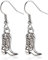 UTXN Cowboy-Ohrringe mit Westernstiefeln, Cowgirl-Ohrringe, Retro-Stil, Clip-on, Metall