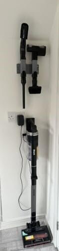 Shark Stratos Vacuum Wall Mount and 4 accessory holder dock cable management IZ400