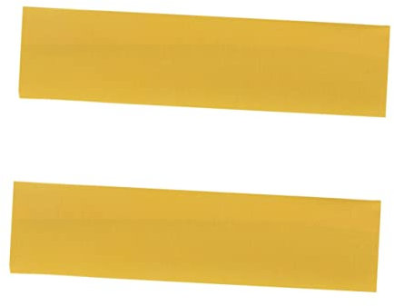 Ipetboom Stirnband Sport - 2 Stücke Yoga Haarband Breites Kopfband für Damen Herren Schweißband Kopf Aus Elastischem Material Rutschfest und Schweißabsorbierend für Fitness Outdoor-aktivitäten - Gelb