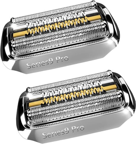 94M Scherkopf Kompatibel mit Braun Series 9, 94M Scherblatt für Braun Series 9, Ersatzklingen Klingen Rasierkopf für Rasierer Herren 9290cc 9291cc 9370cc 9293s 9385cc 9390cc 9330s 9296cc