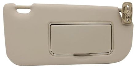 REOKIP Visera Parasol Interior Parasol Derecho Parasol Parasol Protector Parasol Tablero con Espejo para KIA para Sportage KM 2004 2005 2006 2007 2008 2009 Viseras Parasol(Right Beige)