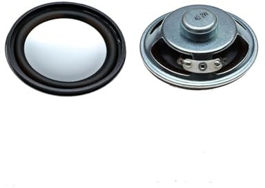 Auto Horn 57 Mm Interner Magnetischer Lautsprecher Wasserdicht Rund 4 Ohm 3 W Gummibass 57 Lautsprecher mit Kompressor Lufthorn(4 2W)