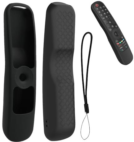 Funda para Control Remoto LG, Carcasa Protectora De Silicona Compatible con Control Remoto LG AN-MR21GA AN-MR21GC MR22GA MR22GN MR23GA MR24GA, Magic Smart TV