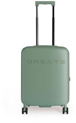 CREATE / Luggage Studio/Faltbarer Polykarbonat-Hartschalenkoffer Salbeigrün / 39x23x54cm / TSA-Vorhängeschloss, 4 multidirektionale Doppelrollen, Innenorganizer, Starke und langlebige Materialien