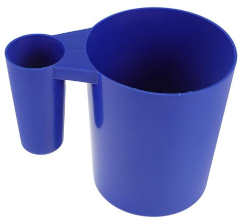 KONTONTY Limpieza de Piscina de Plástico con Ergonómico para Recoger Químicos y Residuos Herramienta Duradera