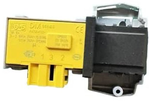 Interruttore Di Ritardo Micro DM053 For Blocco Porta, Compatibile Con Candy, Lavatrice A Tamburo G04 1060DS G04 DF 86