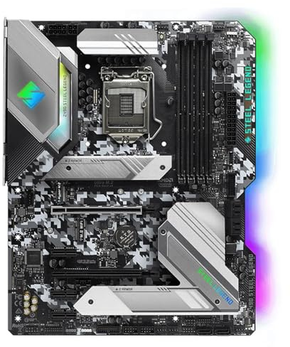 motherboard Fit For ASRock Z490 Steel Legend Motherboard Intel LGA 1200 4×DDR4 ATX 2×M.2 HDMI