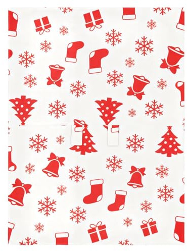 Baby Stroller Sun Cover Black Out Stroller Netting,Protects from Dust and Snow Red Christmas Tree and Snowflake Seamless