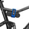 Granite Rockband MTB Rahmen Trägergurt für Schläuche und Fahrradwerkzeug-Set, Fahrrad-Aufbewahrungslösung zum Anbringen von zusätzlicher Ausrüstung an Ihrem Mountainbike und BMX-Bike (Blau)
