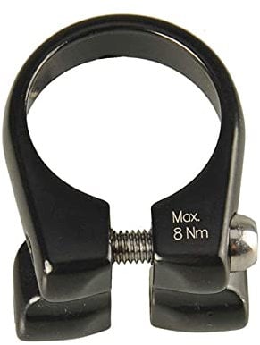 Skrskr Seat Post Clamp Rack Mounting Clip Metal Seatpost Collar Fit for XTC Mountain, 30.8/30.9 Sitting Post