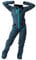 dirtlej dirtsuit core edition ladies steel blue/turquise, zip-off-Hose, (XL)