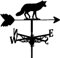 Animal métal girouette oie girouette Creux indicateur de Direction du Vent pour extérieur Jardin Toit Paddock décoration girouette
