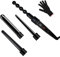 MENQANG Lockenstab 4 in 1, Lockenwickler Set Multifunktions Austauschbarer Keramikbeschichtung Lockenwickler Set für Geeignet für große/mittlere/kleine Locken