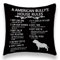 TNUW TUNW American Bully Dekokissen, dekorativer Kissenbezug, amerikanisches Bully Zubehör, Hundedekoration für Hundezimmer, Hunde-Dekoration, Hundeliebhaber, Geschenke für Frauen, 45,7 x 45,7 cm