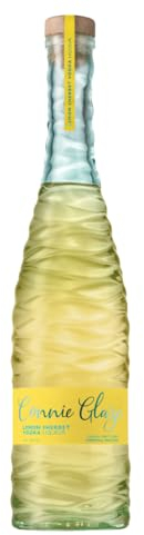 Connie Glaze Lemon Spritz | Vodka Liqueur | Enjoy as a lemon spritz | Deliciously Smooth | Made with Cornish Lemon Verbena | All Natural Ingredients | Crafted in Cornwall | Great Gift | 20% vol | 70cl