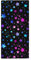 FZRTGOP Farbe Sterne Handtücher Washclappen Handtuch Maschinenwaschbar Gästehandtücher Küchentücher 73x35cm