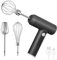USB Rechargeable 7-Speed Hand Mixers for Baking, Stainless Steel Hand Whisk Electric, Cake Mixer, Coffee Frother, Portable Electric Whisk for Home, Office, Outdoor Use