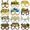 DPKOW Glitzer 2026 Silvester Brille, 24 Stk Laser Papier Brillen Happy New Year Neujahr Partybrille für 2026 Silvester Accessoires Glitzer Silvester Party Zubehör Gadget Silvester Foto Requisiten