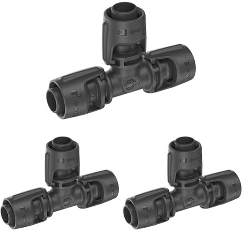 Gardena T-Joint 13mm 1/2 (Lot de 3)