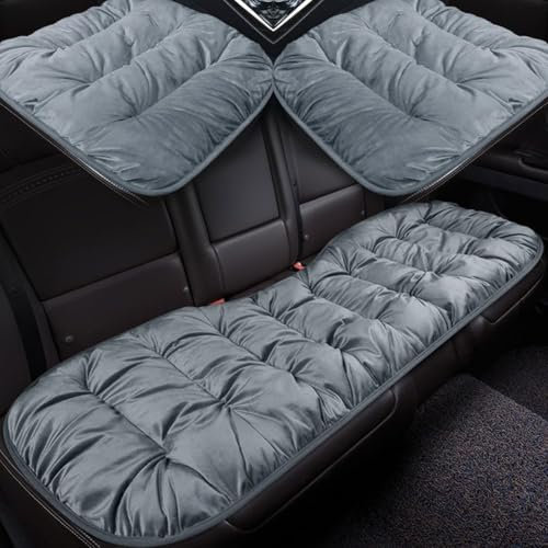 ZDYTPATX Fluffy Car Seat Pads For KIA Xceed Plug in Hybrid 2019-2023, Warm Plush Foam Covers Cushion Non-Slip Pad Mat Protector Winter Cover Interior Accessories,C-a