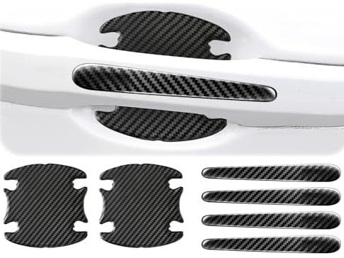 8 Stück Auto Türgriff Schutzfolien-Set Für Audi A4 B9 Avant 2015-,Türkantenschutz Aufkleber Lackschutzfolien-Set für Kratzern Schutz