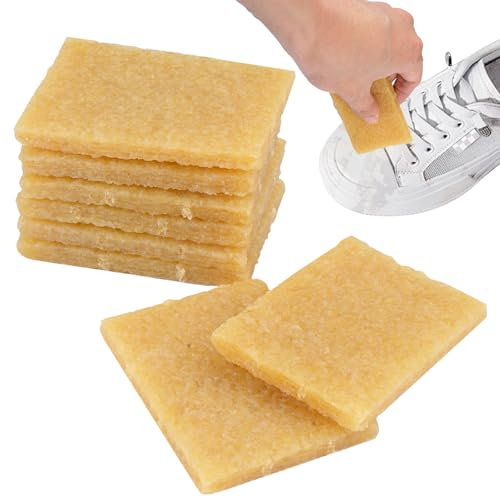 8 Stück Zement-Radiergummi, Kleber Radiergummi Reinigung Block, Klebstoff Entfernen Rückständen, Gummi-Reinigungsradierer zum Entfernen Von Klebstoff und Rückständen Aus Papier