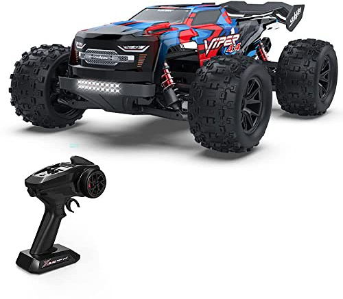 QIYHBVR RC-Autos Im Maßstab 1:16, 35 Km/H, Hochgeschwindigkeits-RC-Auto, Hobby-Klasse, Ferngesteuertes Auto, 4x4, Offroad-Monsterauto, Mit 390 Motor, All-Terrain-Spielzeug Für Kinder Und Erwachsene