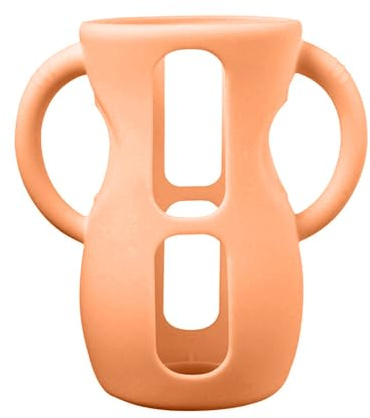 Flexible Flaschenhalter Silikonabdeckungen Für Glasbaby Dropschutzbezüge Schockiertes Ärmel Easy Clean Clean Spülmaschine Flaschenhülle