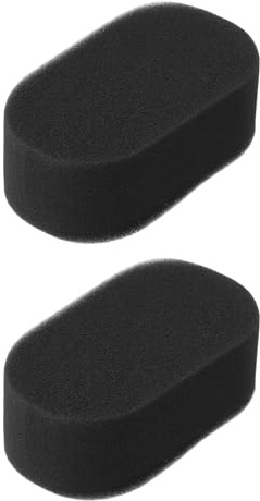 LT Easiyl Lot de 2 Filtres à Air Ovales en Mousse Compatible avec Gardol Les Tondeuses Et Compatible avec Florabest moteur Chinois Dimensions
