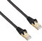 StarTech.com 6ASPAT2MBK Cavo di Rete Ethernet CAT6a, STP, RJ45, Schermato, Antigroviglio, 2 m, Nero