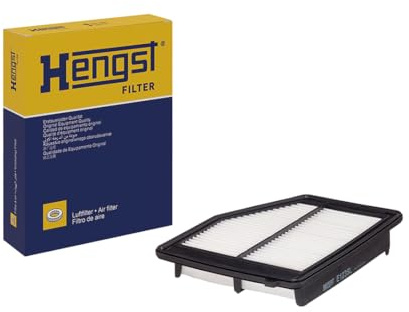HENGST - Luftfilter E1235L - Luft-Filtereinsatz für KFZ | Hochwertiger Motorluftfilter für Otto- oder Dieselmotor - Schutz für Motoren - Wasserbeständig