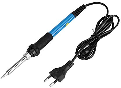 Zerodis 60W Soldador Eléctrico Pluma de Soldador Equipos de Soldadura, Herramienta de Soldadura de La Temperatura Ajustable(EU)