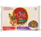 Purina One Mini Active Knospen in Sauce, Nassfutter für kleine Hunde, bis 10 kg, mit Rind, Ente und Gemüse, 4 Beutel à 100 g