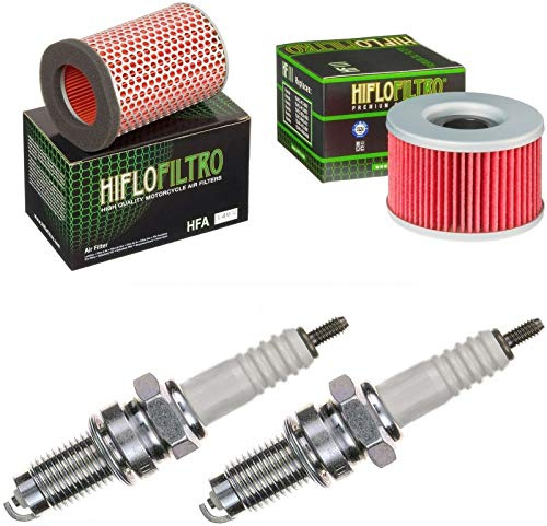 Luftfilter Ölfilter Zündkerzen für CX 500 Baujahr 1977-1983 Servicekit Wartungskit