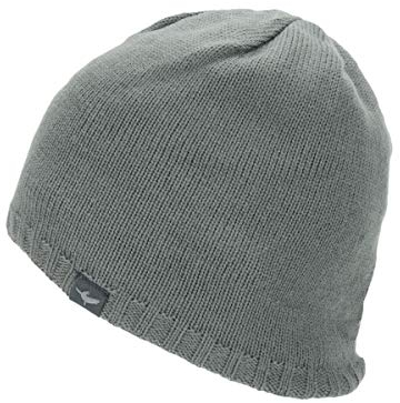 SealSkinz Unisex wasserdichte Beanie für Kaltes Wetter – Grau, X/XL, L-XL