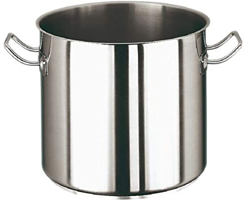 ilios Kochart 227798703 - Olla para sopa (25,5 L, 320 mm de diámetro, acero inoxidable, 25,5 L)
